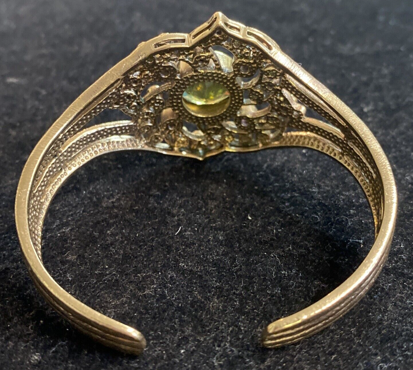 Nicky Butler RAJ Collection Limited Edition MultiGem 6 1/4" Cuff Bracelet Bronze