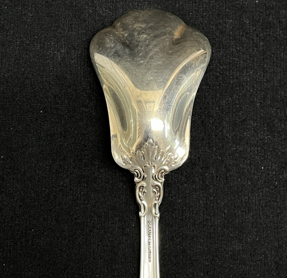 Chantilly by Gorham Sterling Silver Sugar Shell Spoon 6"