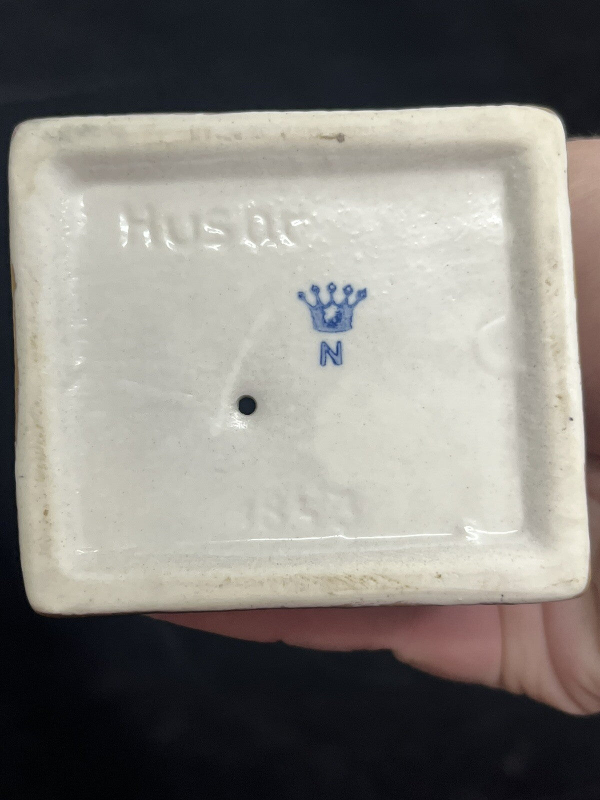 1853 Capodimonte Napoleonic Hussar 10" Tall