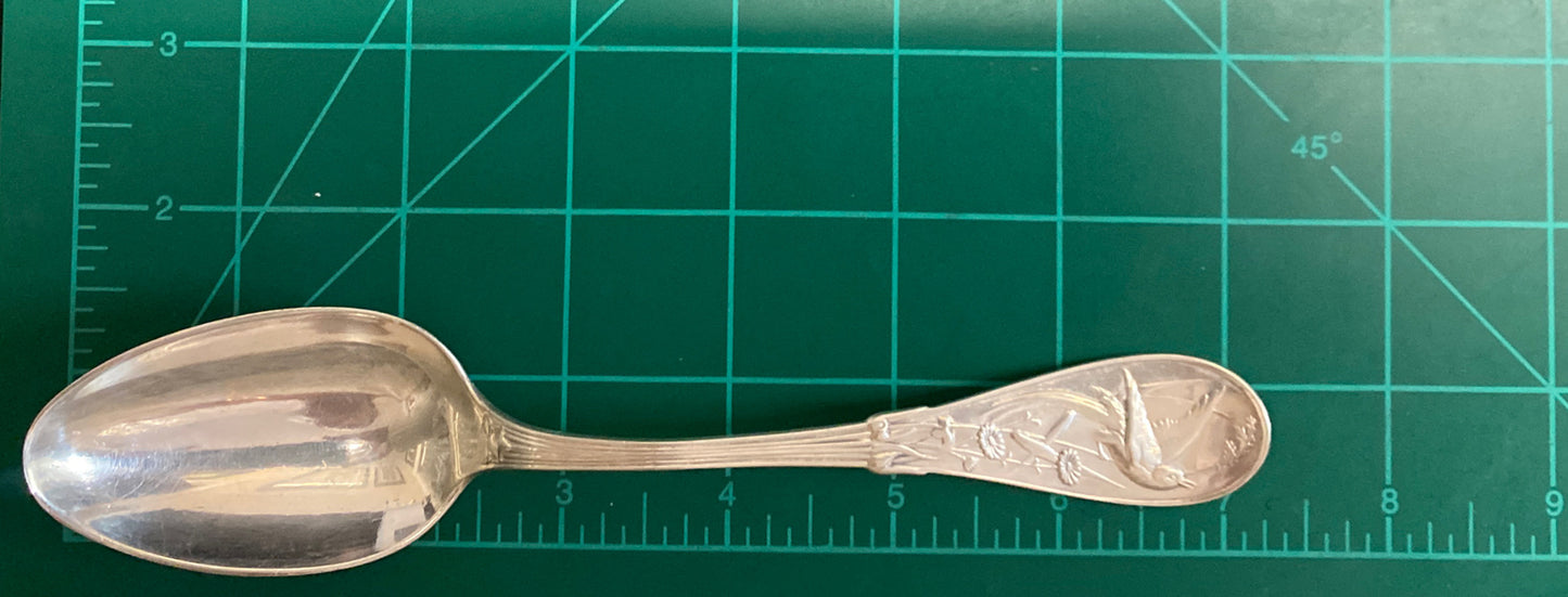 Japanese by Tiffany and Co Sterling Silver Soup Place Spoon 7 1/4" mono  3 avail