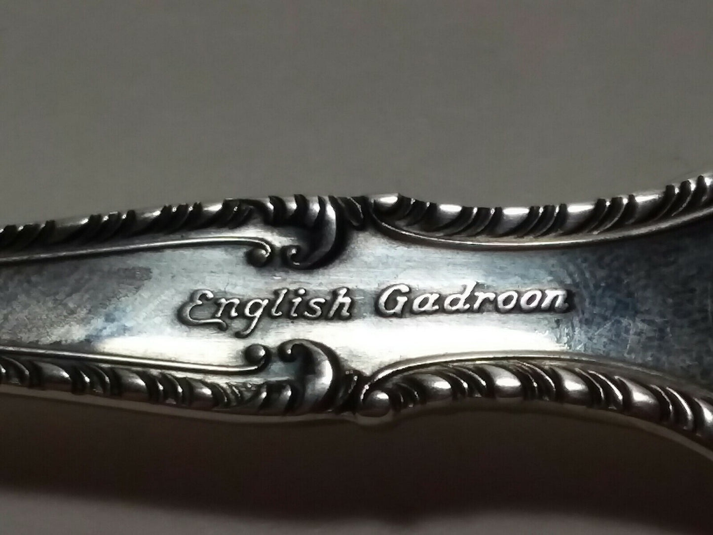 Gorham English Gadroon Master Butter 6''