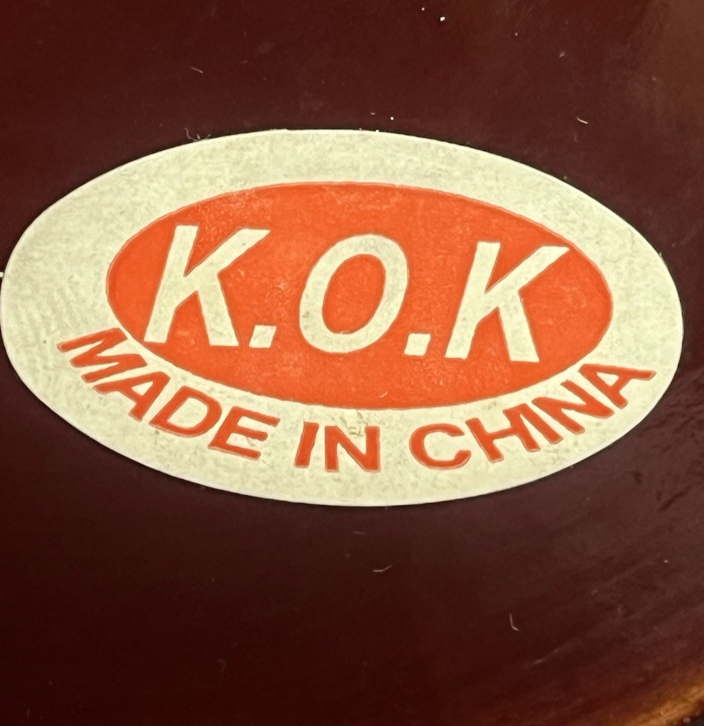 PB8 K.O.K Vintage Satsuma Hand Painted Moriage Geisha Scene Ceramic Egg w/ Base