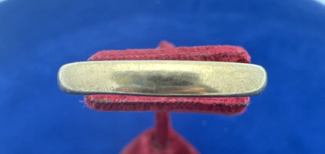 Vintage 14k Yellow Gold Band Ring. Size 10  2.97g 3mm wide stamped 14K