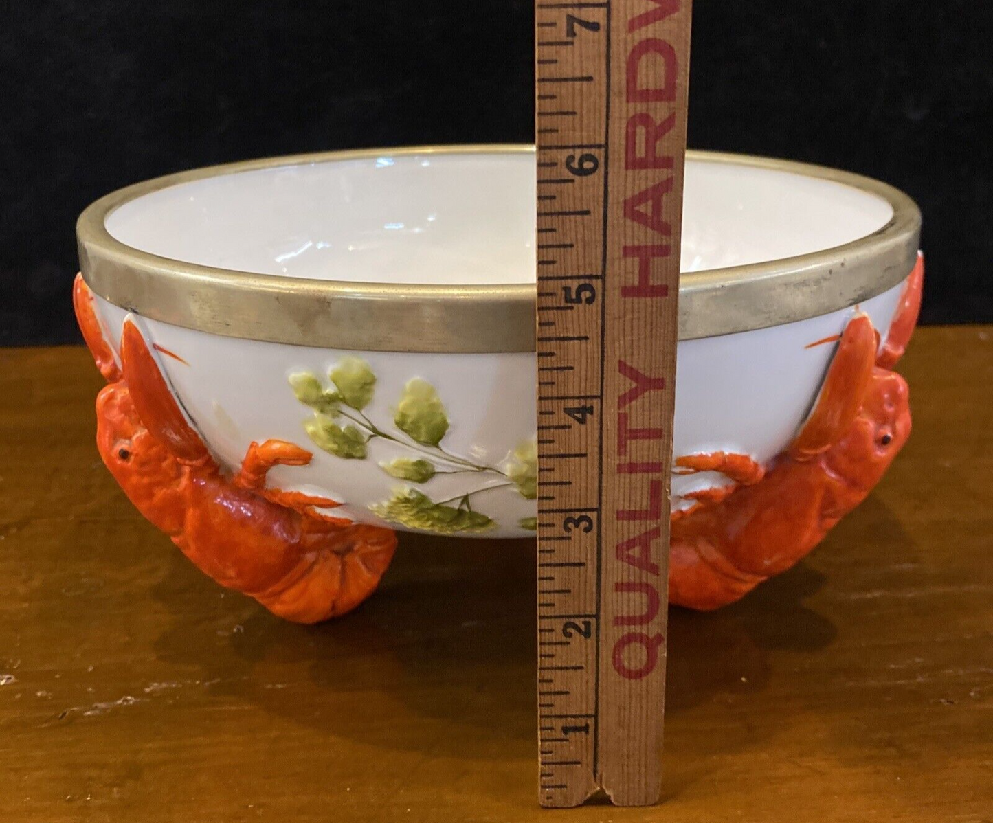Antique WMF Musterschutz Lobster Serving Bowl circa 1920