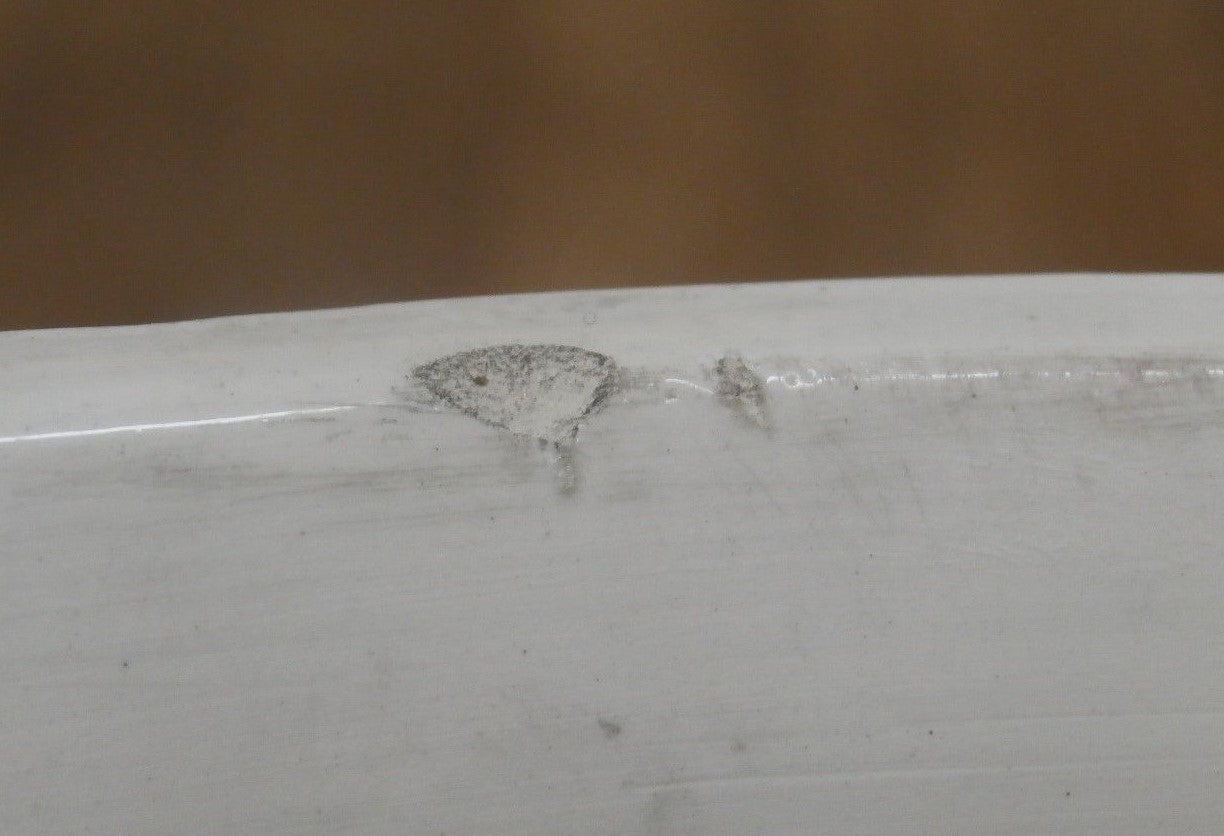 Italian Capodimonte 16" Tureen & Lid Hand Painted  Centerpiece