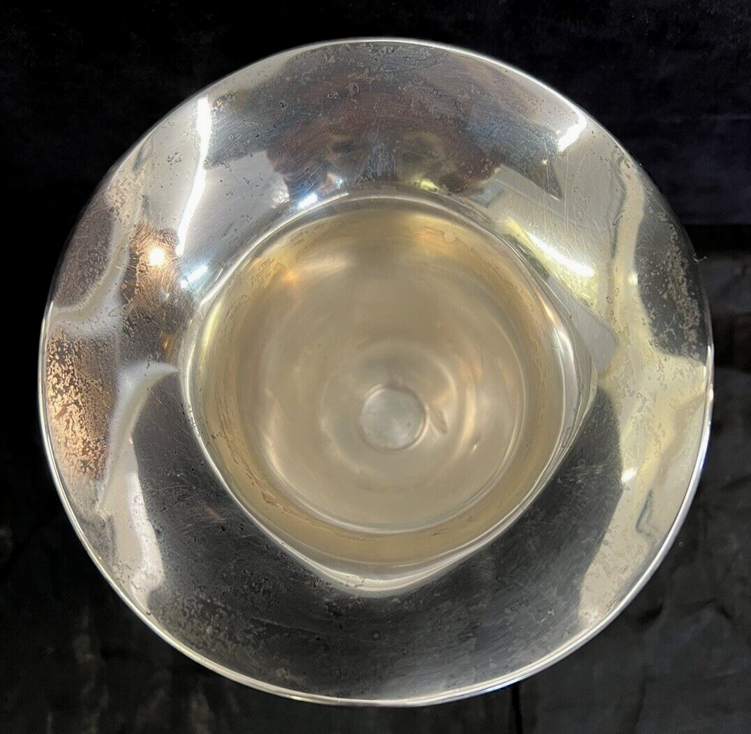 Vintage International Sterling Silver  Trumpet Vase, 5 6/8" 345g 145-66