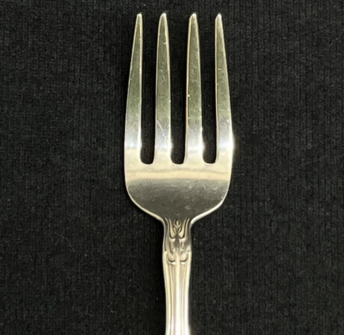 Chateau Rose by Alvin Sterling Silver Baby Fork 4 1/4" 15.64g