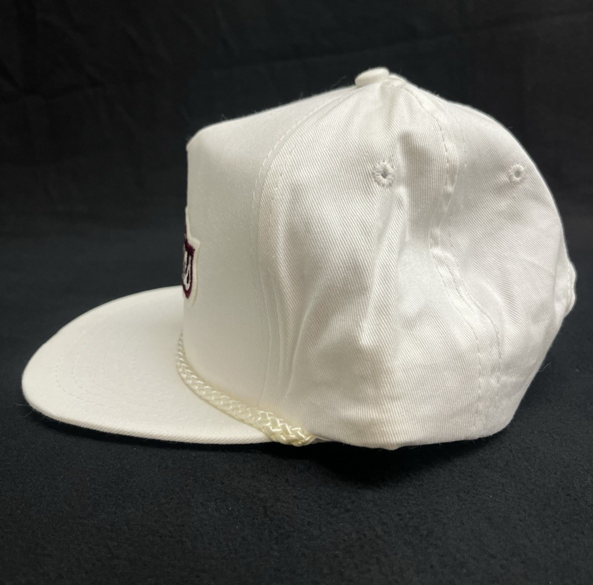 Vtg 100% Cotton NFL Washington Redskins Adjustable Snapback Canvas Hat