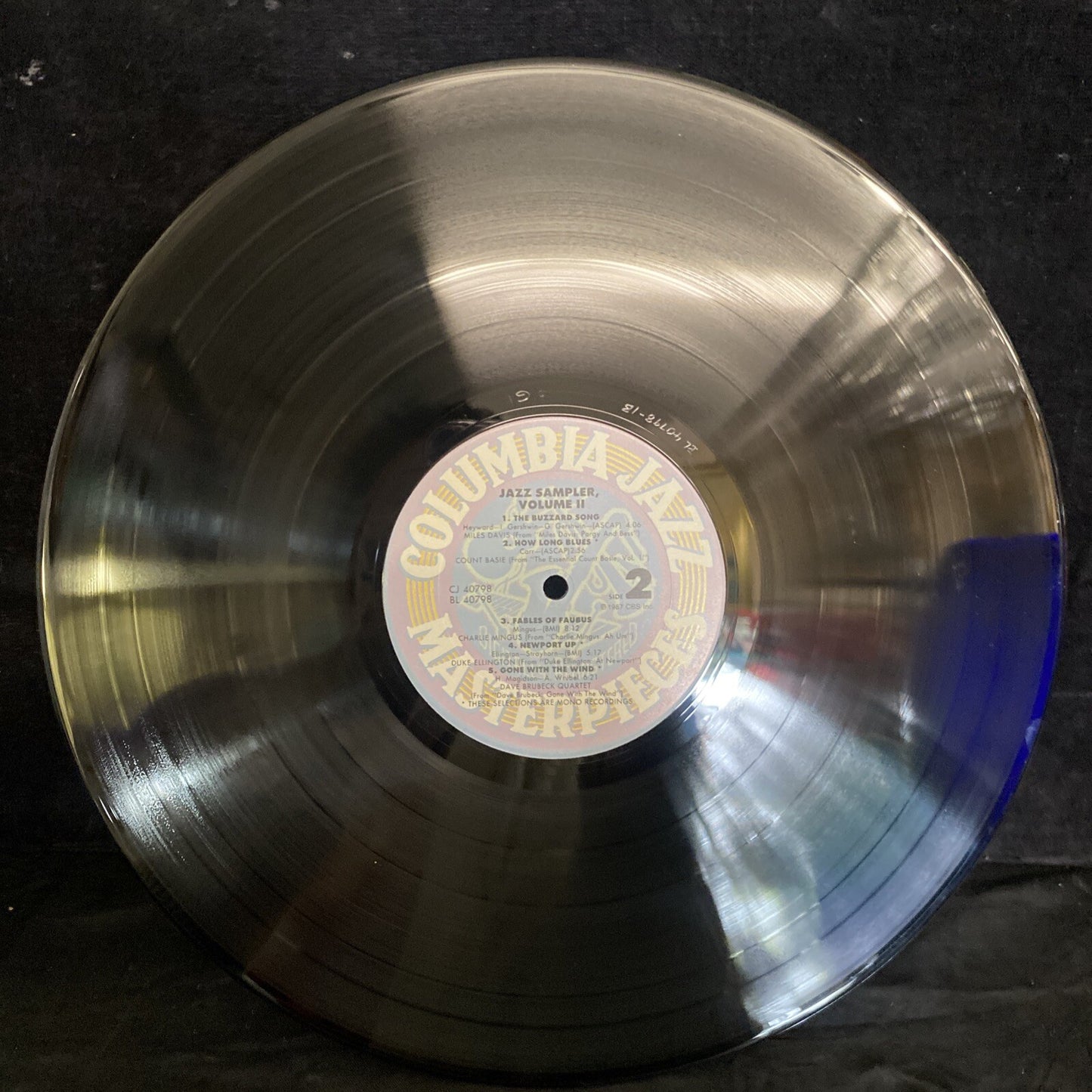 PROMO MILES DAVIS JOHN COLTRANE Sampler Volume II JAZZ LP COLUMBIA NM/VG++
