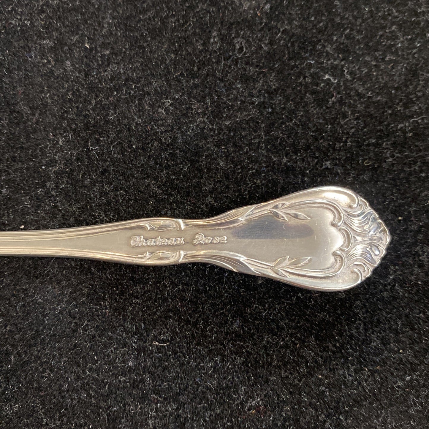 Alvin Sterling Silver Chateau Rose Cold Meat Fork No Mono 55g