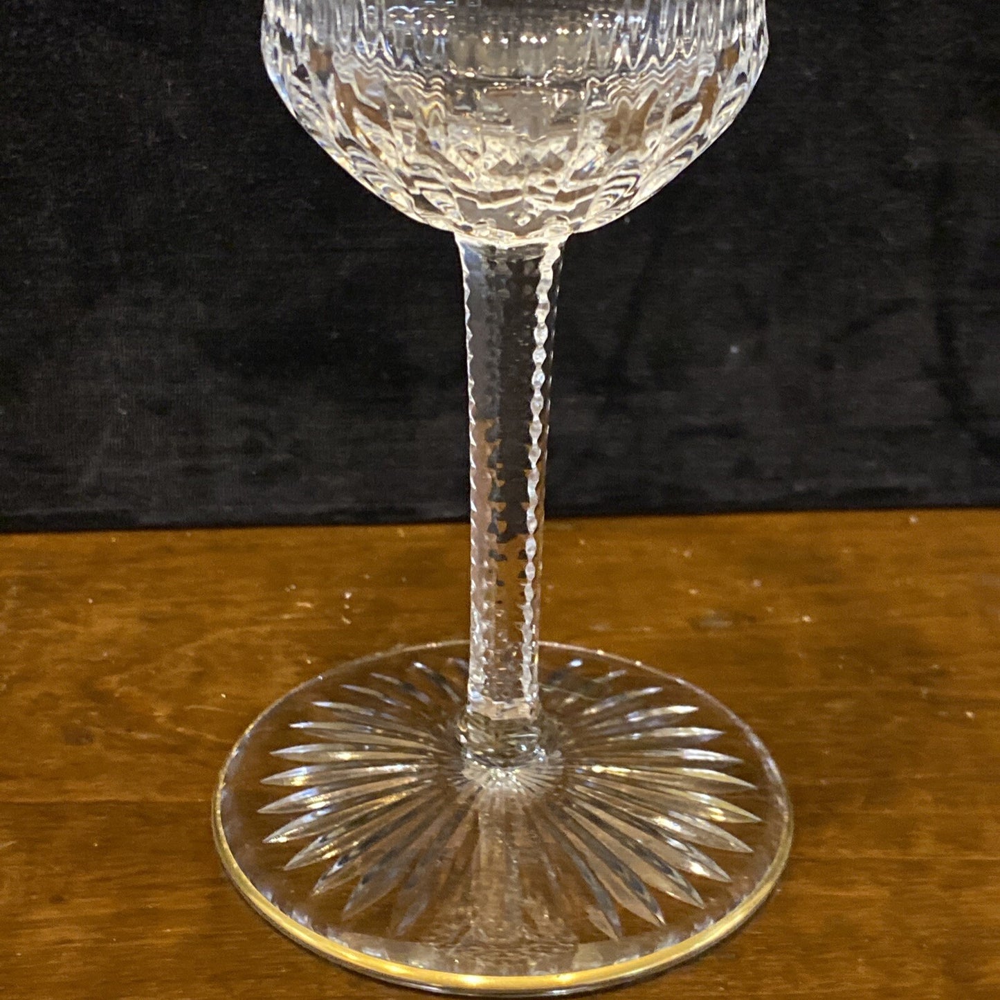 Saint Louis Apollo Gold Water  Goblets  Set of 3 BH306