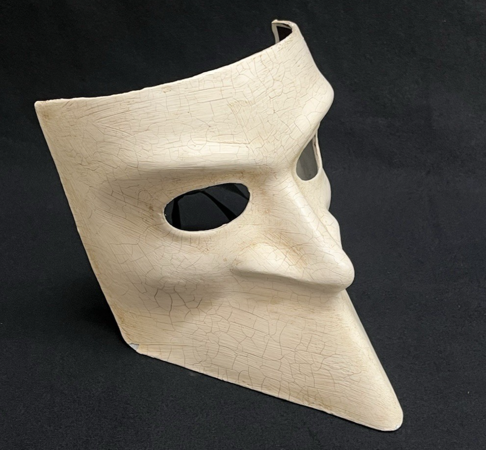 Set of 2 AGOSTINO DESSI & ALICE ATELIER ITALIAN PAPIER MACHE THEATER OPERA MASKS