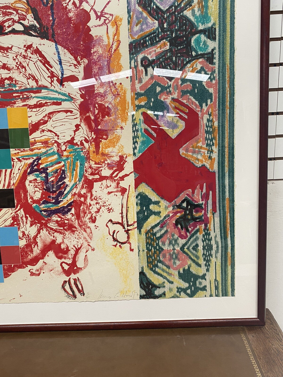 Terrence La Noue “Dreams of Gods" Lithograph 1987 Signed