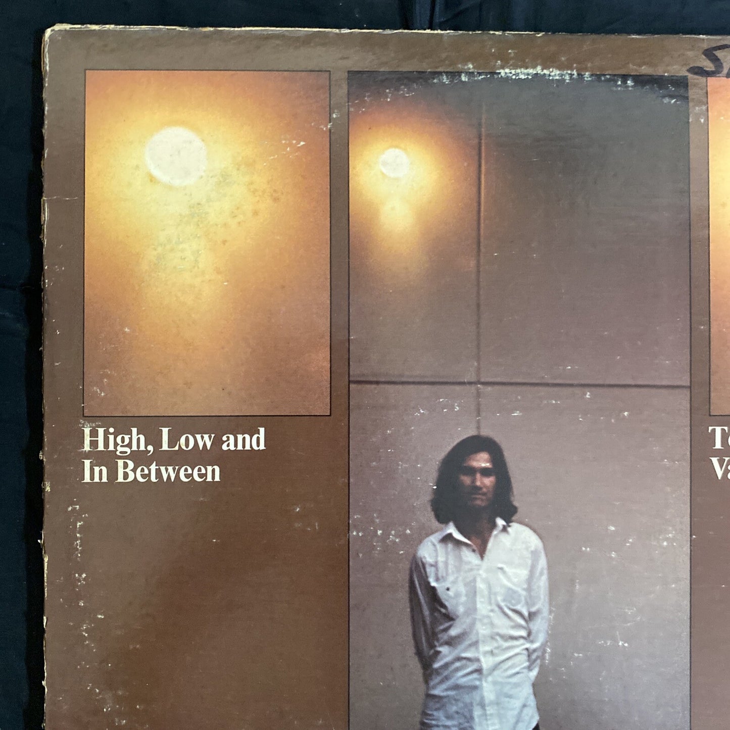 RARE! PROMO TOWNES VAN ZANDT High Low and In Between Terre Haute Poppy PYS-5700