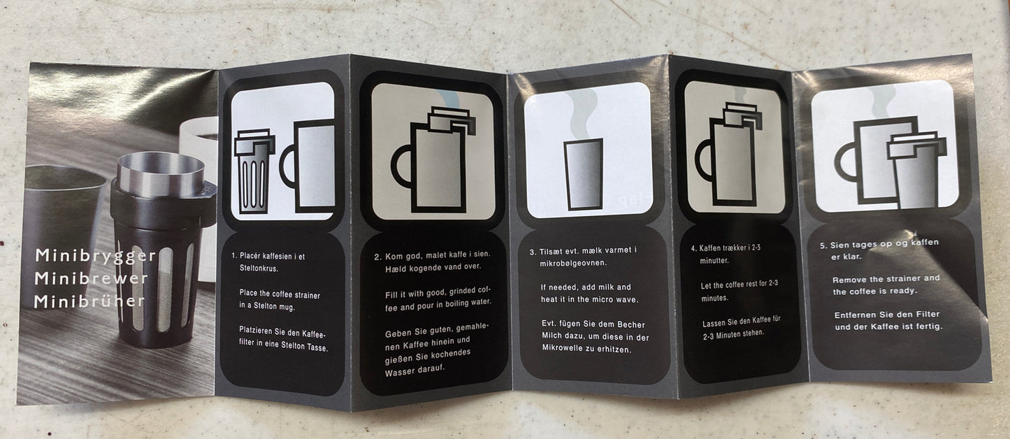 Stelton Explore Johan Verde White 7 1/2” Kids Plate Bowl NIB BH47