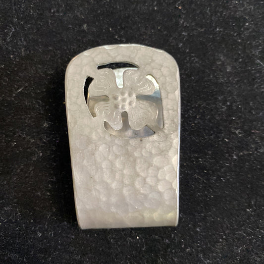 Riverwood Crafts Sylva N.C. Flower Money Clip