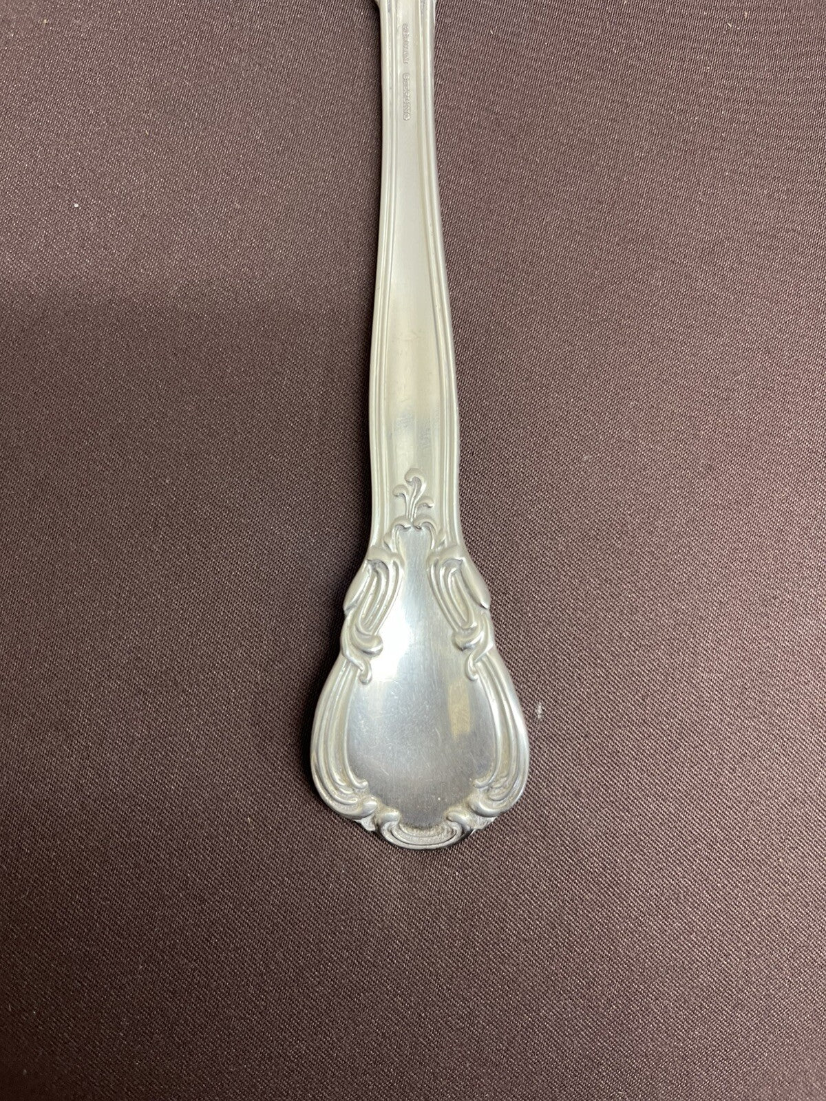 Chantilly by Gorham 77g Solid Sterling Serving Fork 8.5"