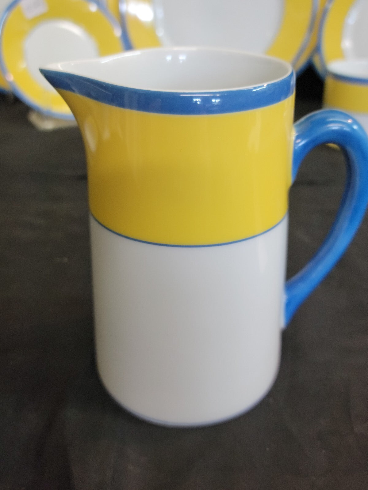 CH Field Haviland Limoges Claude Monet Giverny Pitcher 5.75"H France