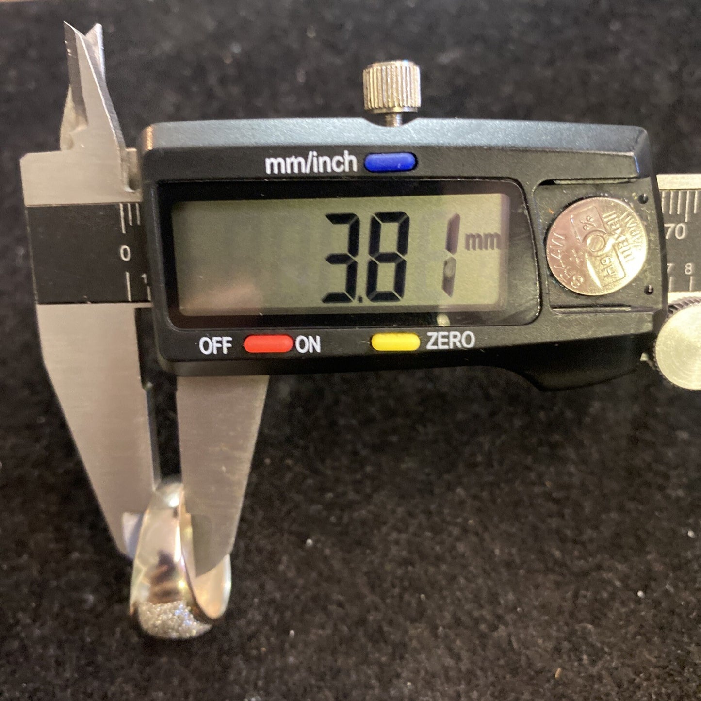 Sterling Silver 925 Dome Ring SZ 8.5 5.7g