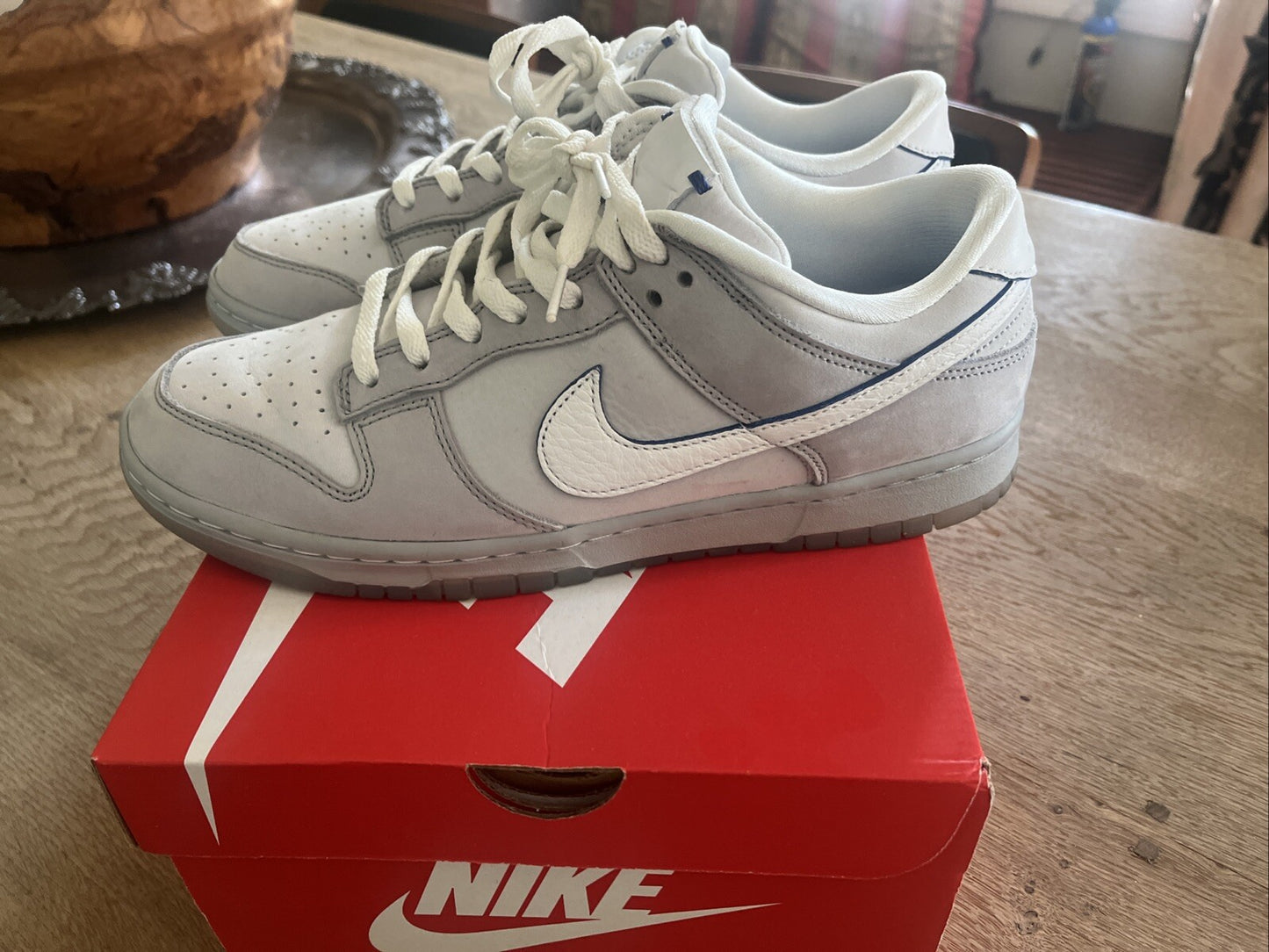 Size 10.5 - Nike Dunk Low Wolf Grey Pure Platinum