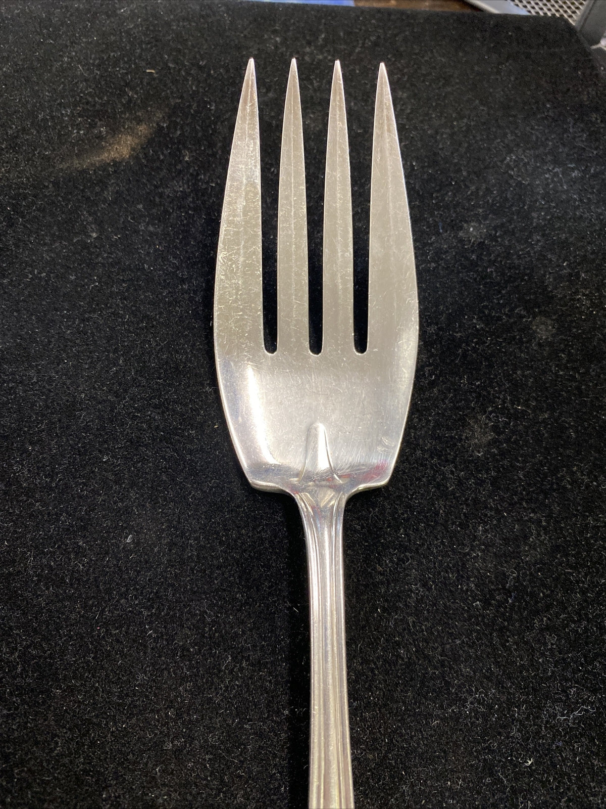 Towle Sterling "Mary Chilton" Pattern Solid Salad Serving Set  Fork & Spoon  PC1