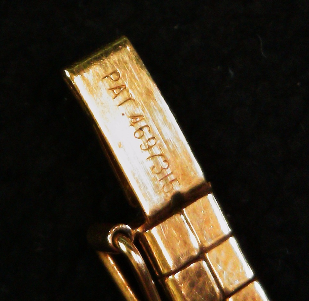 14K Yellow Gold 19.6 g 5 CZ Stones Omega Collar Necklace 15.5"