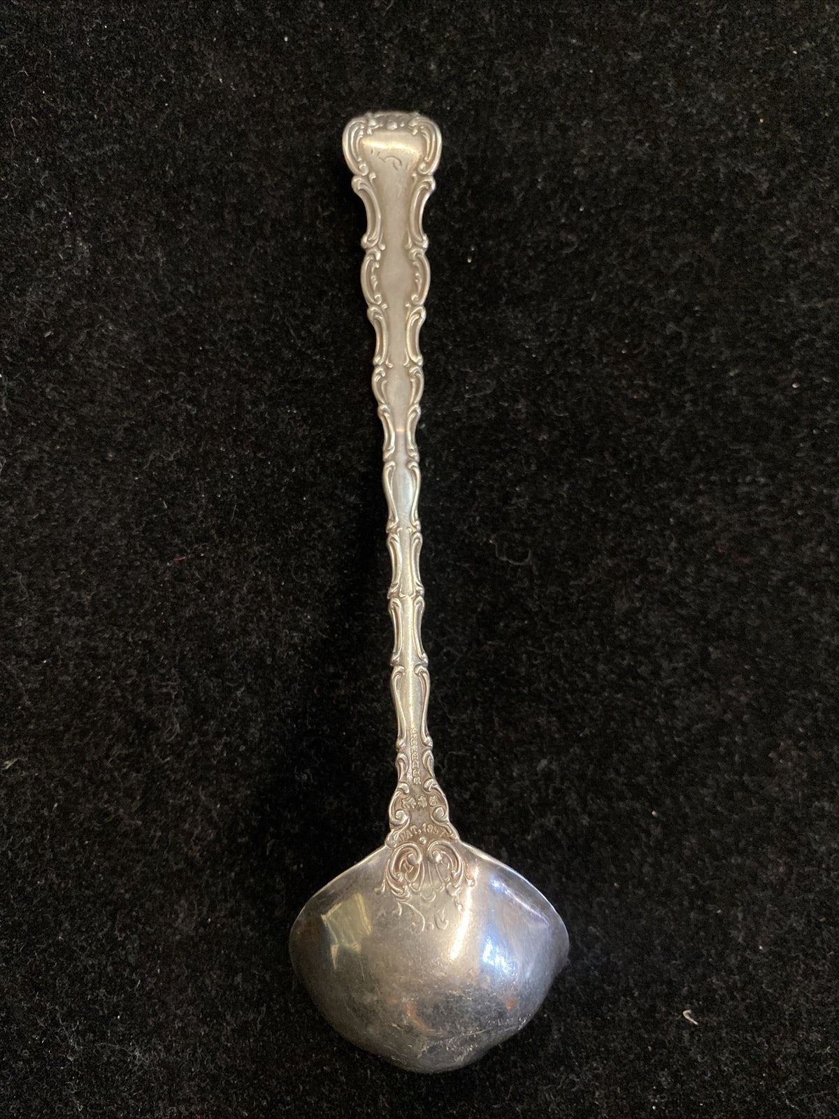 Gorham Solid Sterling Silver "Strasbourg" Pattern 5 1/4" Jelly Ladle 15.84G