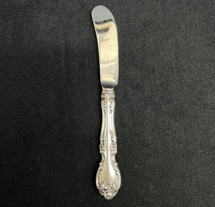 Melrose by Gorham 38.37g Sterling Hollow Handle Paddle Butter Spreader 6 1/8 in