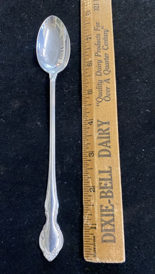 Sterling Silver Alvin Pirouette 7 1/2" Iced Tea Spoon 12 Avail