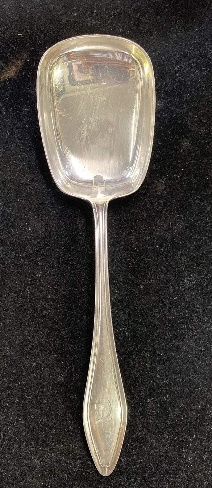 Towle Sterling "Mary Chilton" Pattern Solid Salad Serving Set  Fork & Spoon  PC1