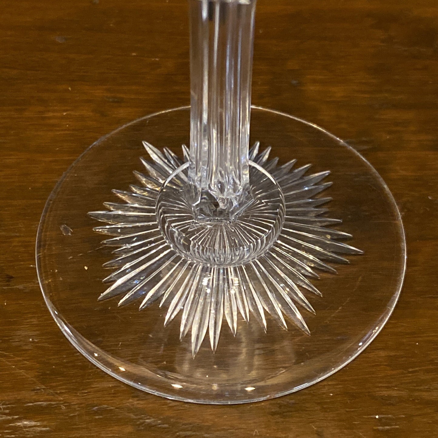 1875 Dorflinger  Hob Diamond 5" Wine Claret