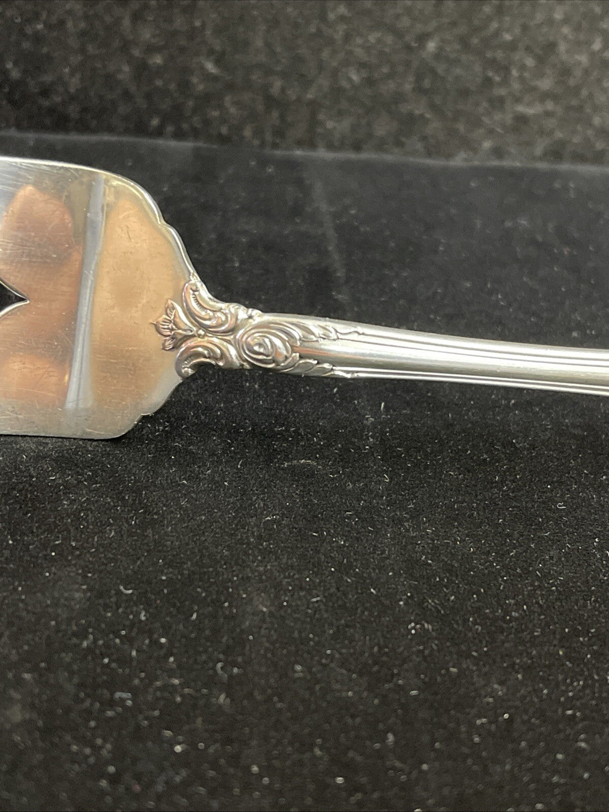 OLD MASTER 1942 Towle 69g Sterling Silver Cold Meat Serving Fork 8.25"