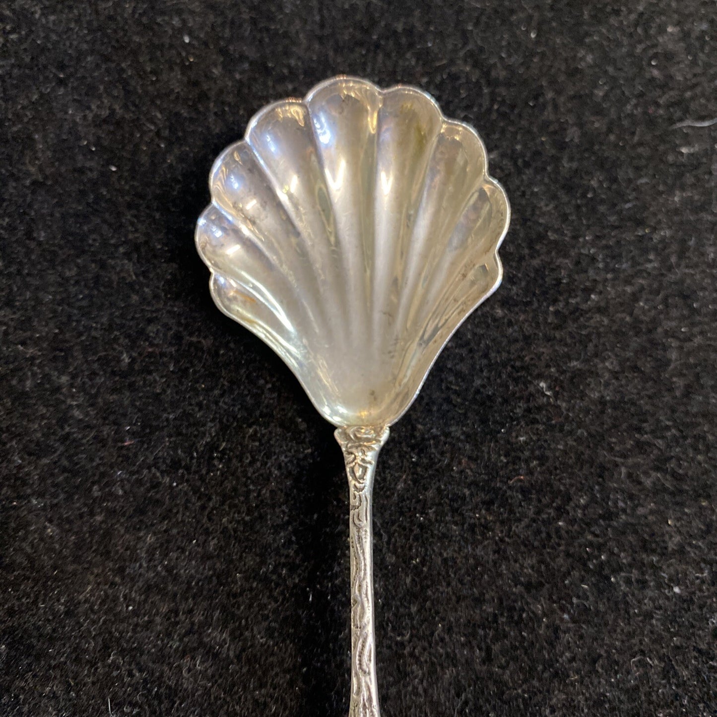 Sterling Silver Widmann Hildesheimer 5" Scalloped Spoon 15.4g
