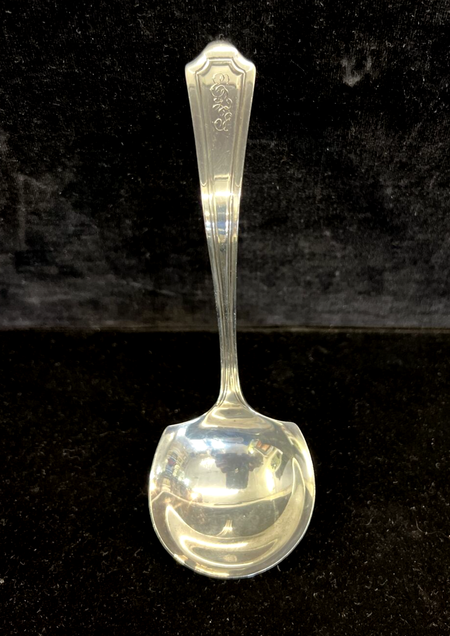 Mary Warren by Manchester Silver Co. Sterling Silver Gravy Ladle 6" 30g Mono ELF