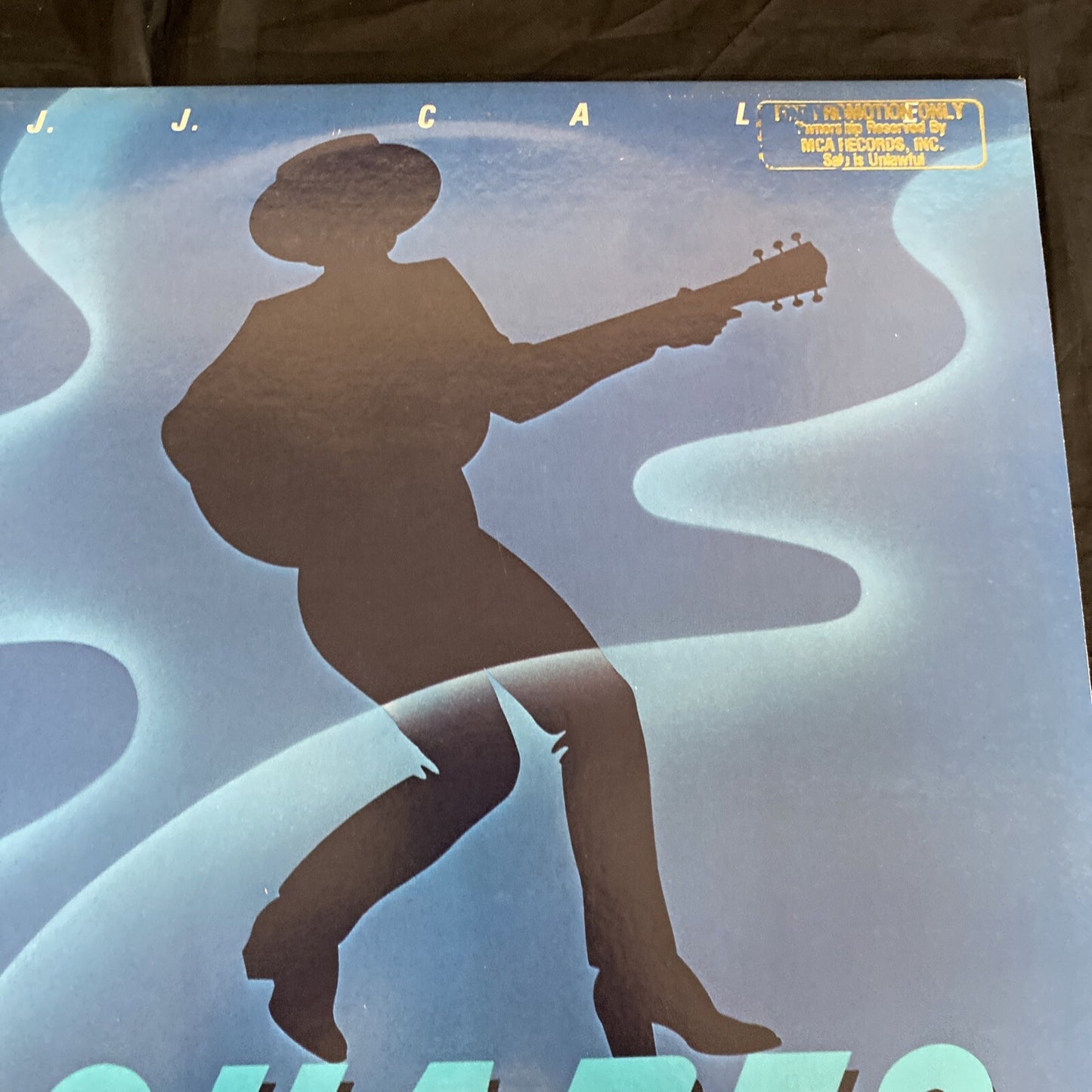 STAMPED PROMO FIRST PRESS 1979/1981 release J.J. CALE Shades SHELTER MCA-5158