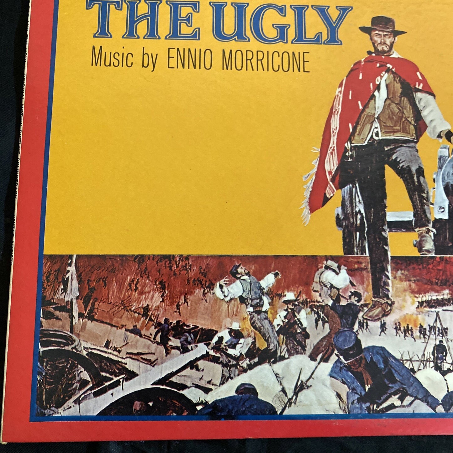 RARE MISPRINT!! Ennio Morricone The Good The Bad and The Ugly  UAS 5172