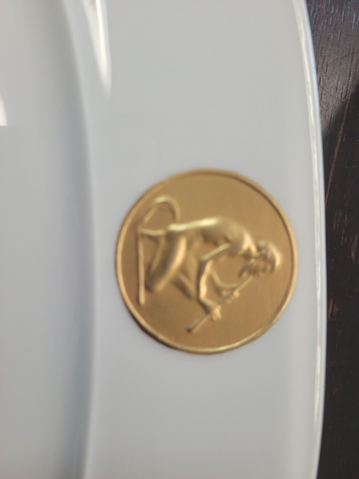 Royal Berlin Arcadia Gold 2  place settings & platter Medallion Germany