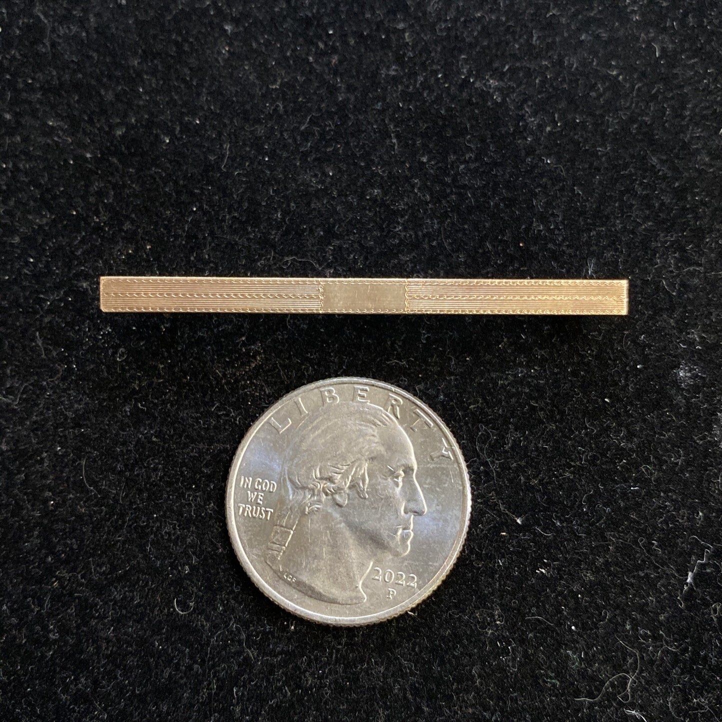 Antique 10K Yellow Gold Beauty Baby Pin 1.8g