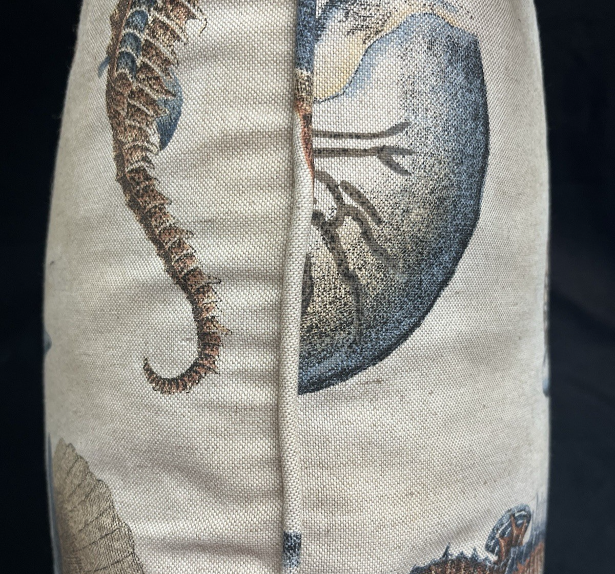 4 Barclay Butera Goose Down & Feather Seashell Themed Throw Pillows 22" x 22"