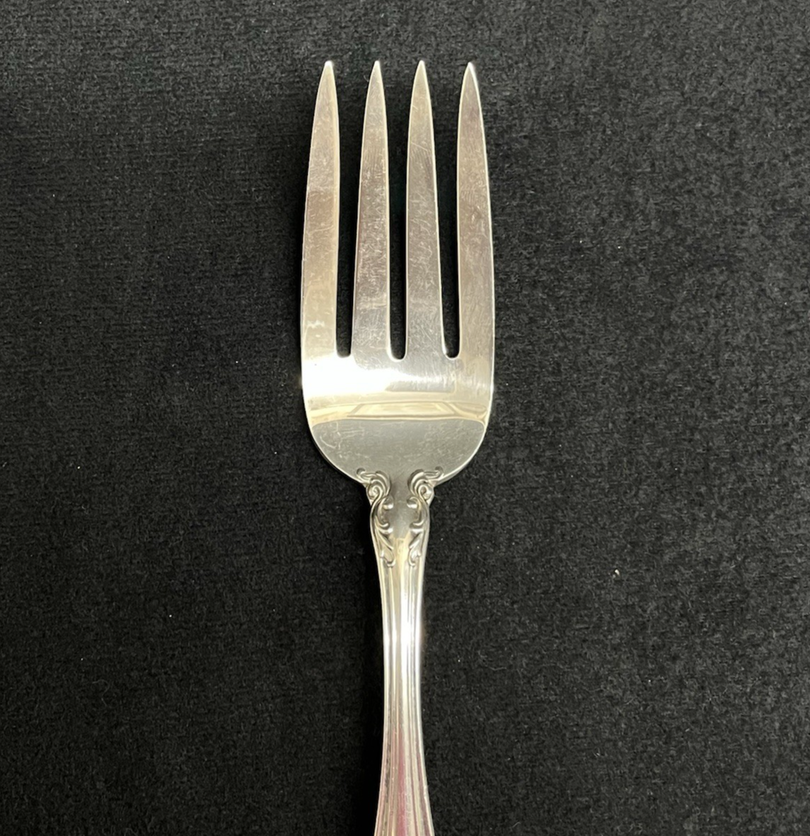 Melrose by Gorham Sterling Silver Cold Meat Serving Fork 8 1/8 in - 78.92g