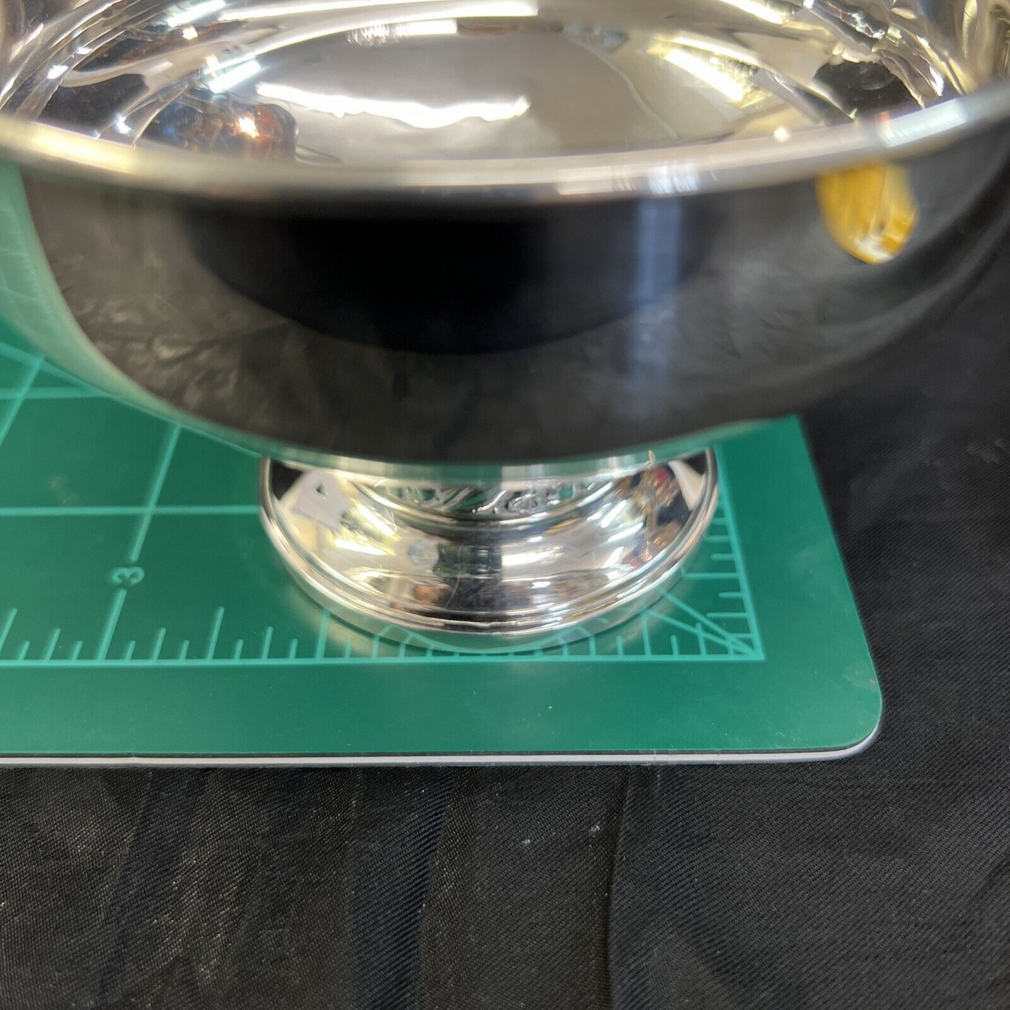 Mueck Carey Co #565  Floret Sterling Silver Footed Open Sugar Dish ,130g