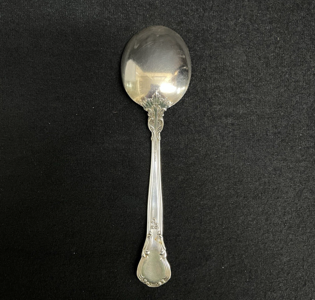 Chantilly by Gorham Sterling Silver 36.97g Round Cream Soup Spoon  6 1/4"