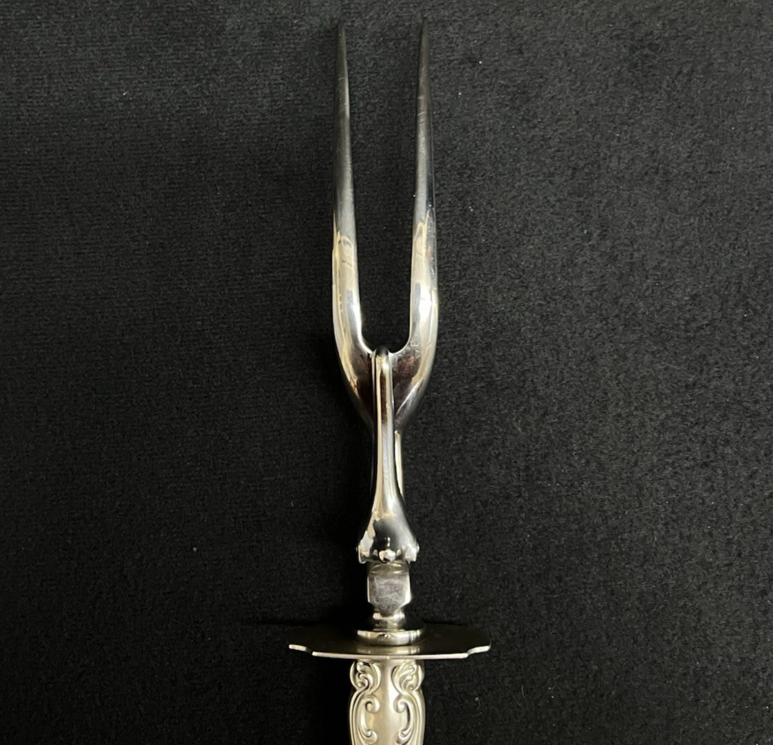 Melrose by Gorham Sterling Silver 2pc Large Roast Carving Set 13.5"/11 1/8"