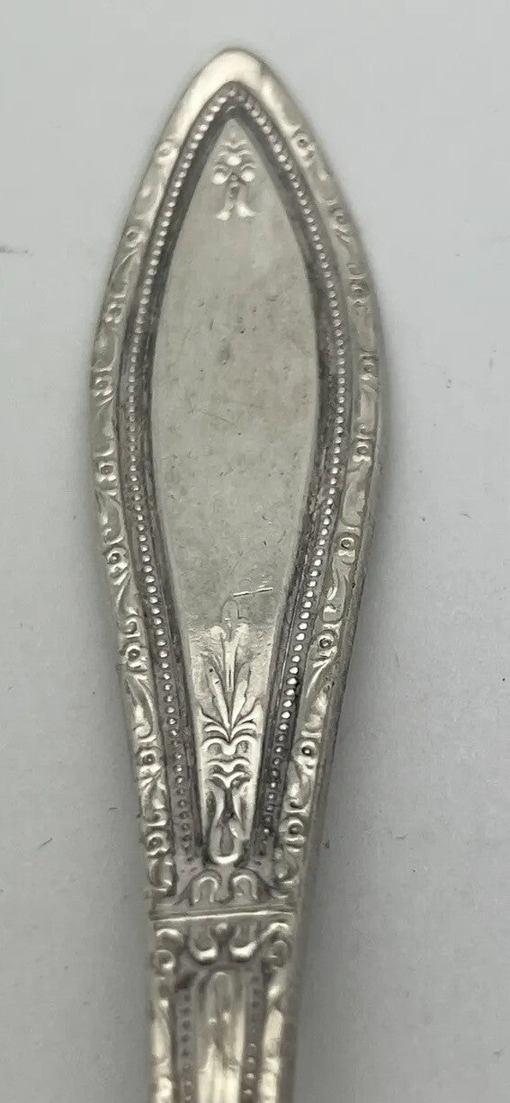 Silver Plate Key Fob and Key Ring