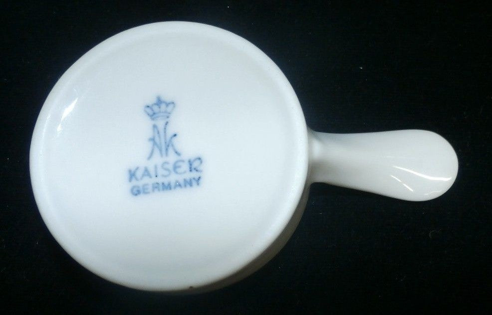 Vintage German Kaiser  4 pc China Medea Pattern Teapot & Warmer NICE