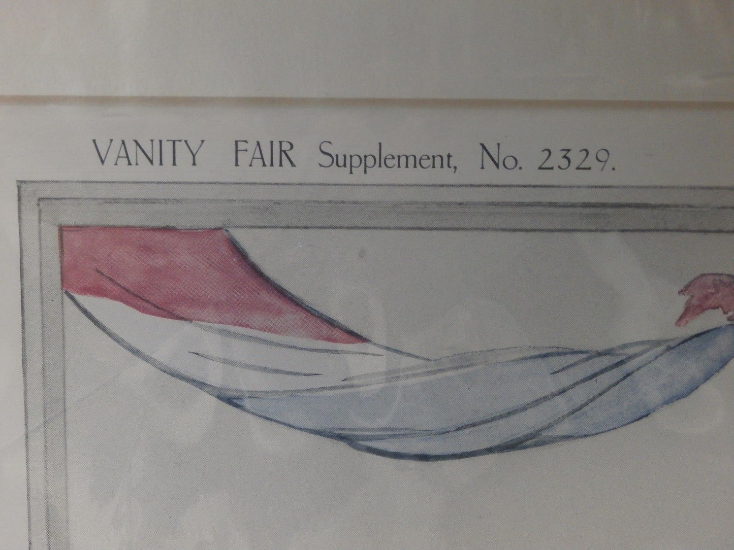 Antique Vanity Fair Print 1913 French President Poincare "Messieurs !" by OWL