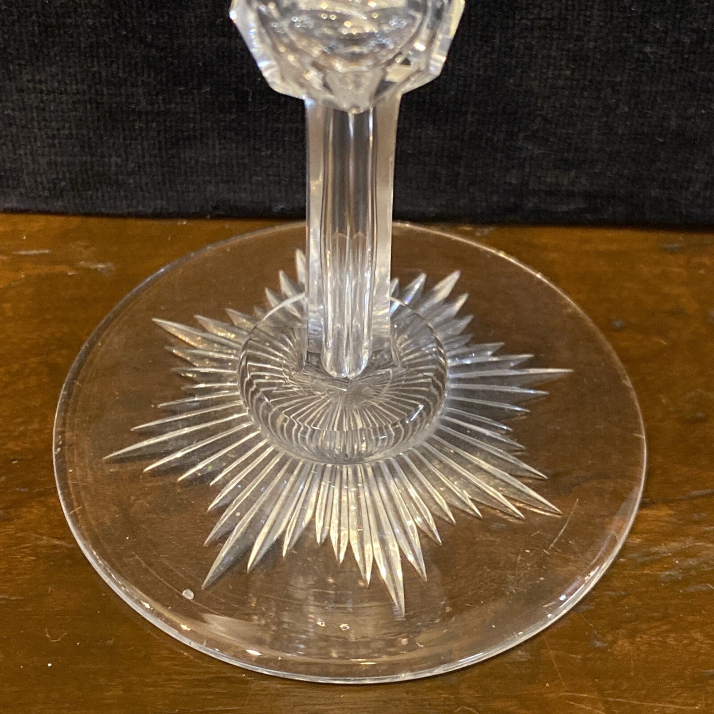 1875 Dorflinger Hob Diamond 4 Wine Glass 4.75" same as White House
