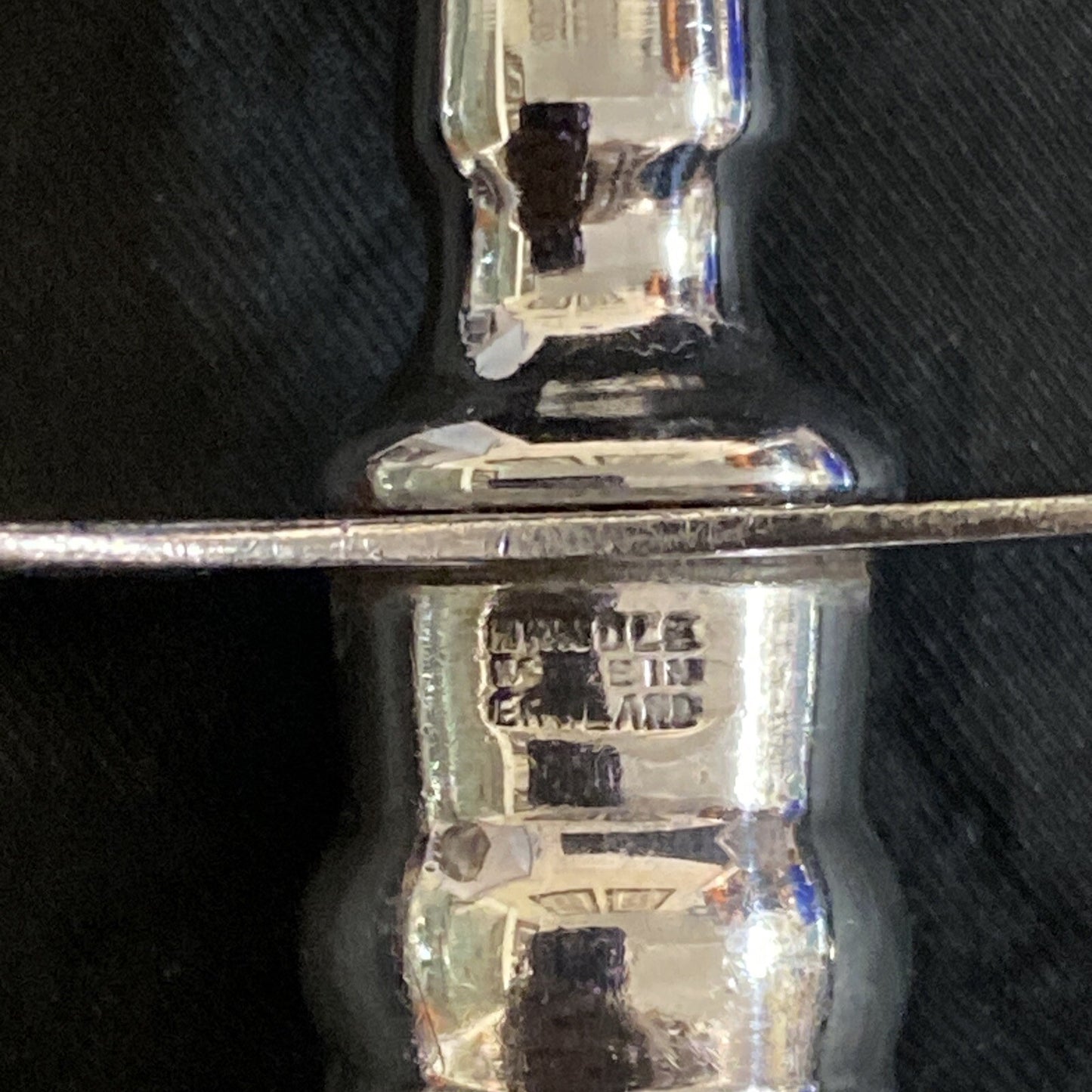 English Sheffield National Silver Co. 3 pc Carving Set Silver Plate Presentation