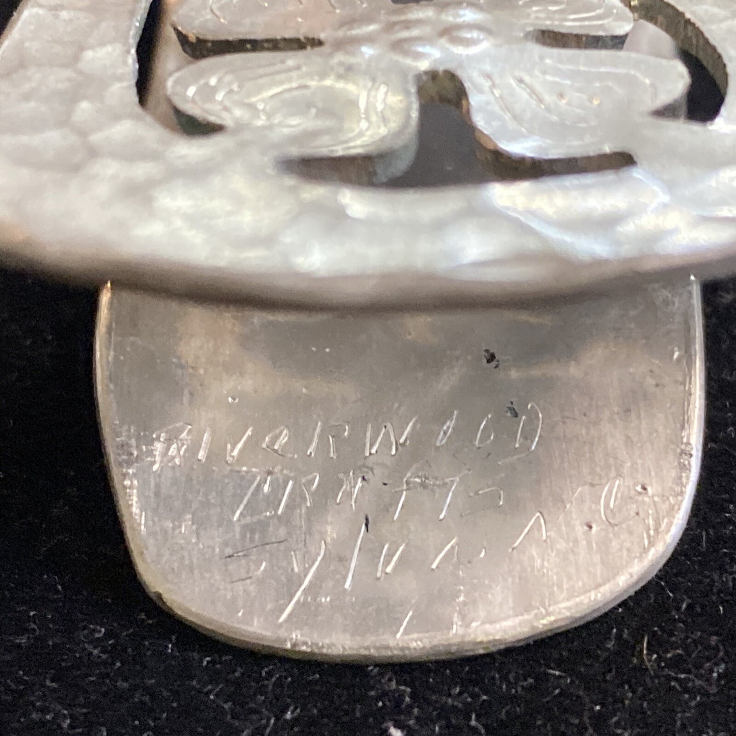 Riverwood Crafts Sylva N.C. Flower Money Clip