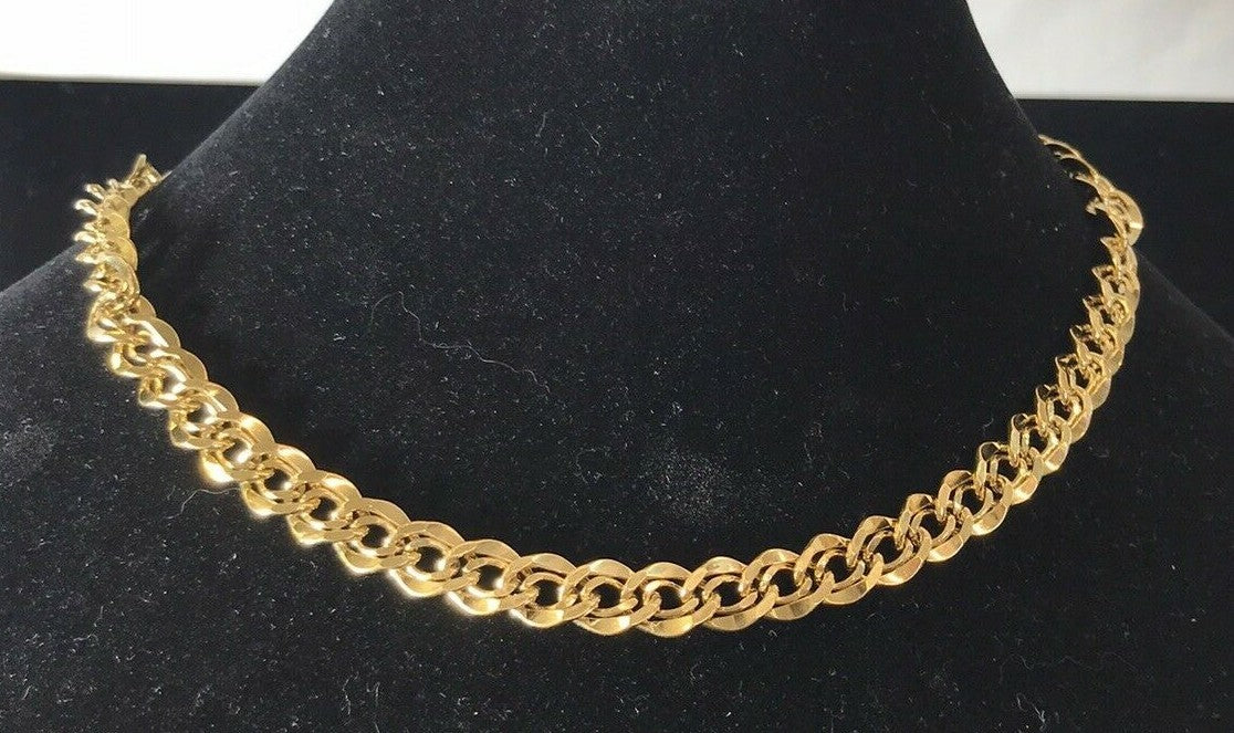 Vintage Napier Gold Plated 17 1/2" Necklace